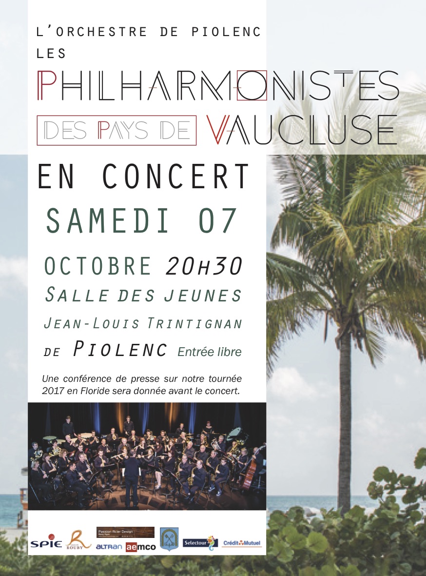 Concert de présentation : Floride&nbsp;2017
