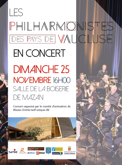 Concert à Mazan – 25 novembre 2018 –